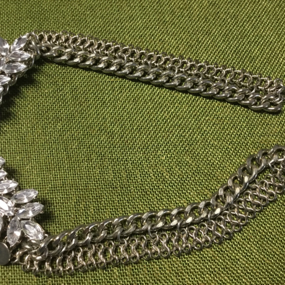 Prom/Wedding Rhinestone Collar Necklace - Picture 6 of 13